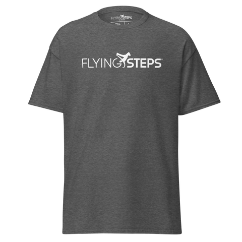"Flying Steps" T-Shirt dark heather