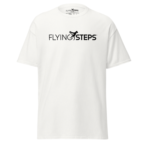 "Flying Steps" T-Shirt white