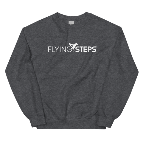 "Flying Steps" Unisex-Pullover dark heather